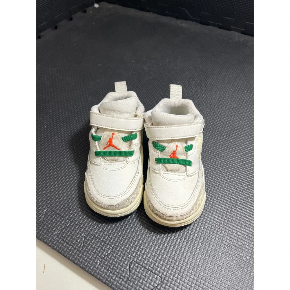 Jordan Spizike Low Toddler 7C Sail Pine Green HQ1672-183 Spike Lee‎ Sneakers